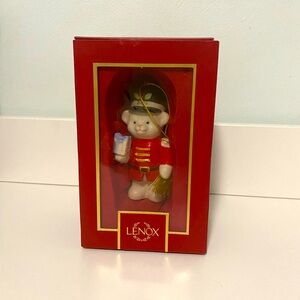 Lenox Christmas Bear Ornament